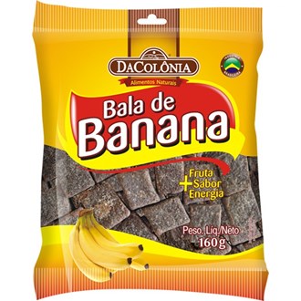 Da Colonia Bala de Banana 20x160g