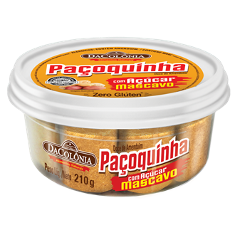Da Colonia Pacoca Rolha c/ Acucar Mascavo 20x210g