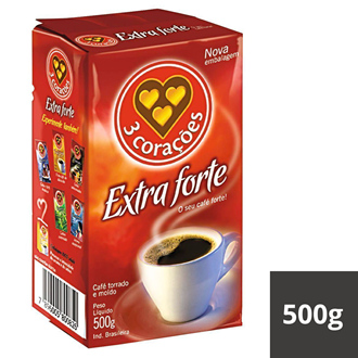 3Coracoes Cafe X-Forte 10 x 500g