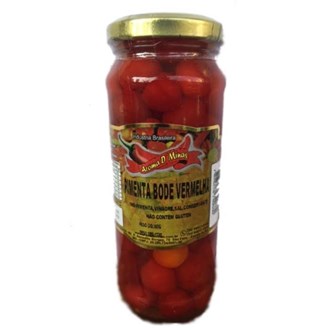 Aroma de Minas BIG RED Bode Pepper Preserved 12x400g (drained280g)