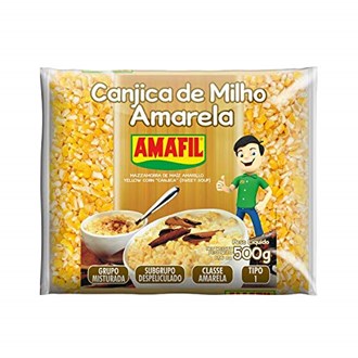 Amafil hominy grits yellow corn 20 x 500g