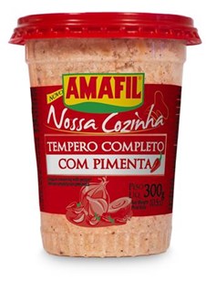 Amafil Tempero Completo COM Pimenta 12 x 300g