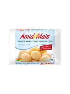 Amafil AMID + 1kg Polv escaldado 50% pao de queijo - 10 x 1kg