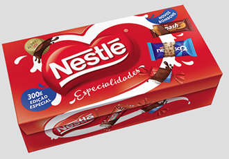 Nestle Chocolate Assorted Box RED 30 x 251g