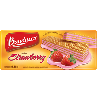 BDC wafer strawberry 18x140g