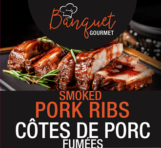 Banquet Brazil Smoked pork Ribs - (vacumm. Pack- Price per LBS***)