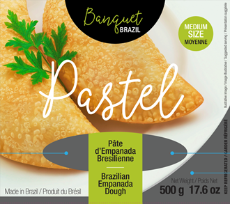 Banquet Brazil Pastel/Empanada MEDIUM dough 12 x 500g