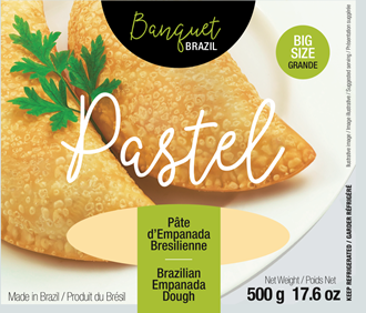 Banquet Brazil Pastel/Empanada BIG dough 12 x 500g