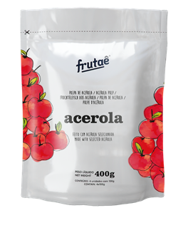 Frutae Acerola Pulp (10 pouches x 400g) 4kg