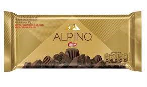 Nestle Alpino Chocolate Barra DISPLAY 14 x 90g