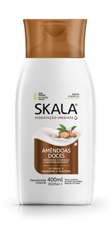 Skala Hidratante Desodorante Amendoas Doces12X400 ml