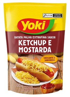 YOKI EXTRATHIN POTATO STICKS HOTDOG 20X100G