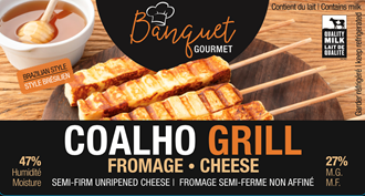 Banquet Gourmet Coalho Grill cheese 12 units/case (CW)