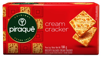 Piraque Cream Cracker 48 x 184g