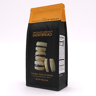 Rossi Shortbread Chocolate-Hazelnut 12x192g