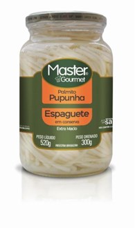 Master Gourmet Palmito Pupunha Espaguete 15x300g 