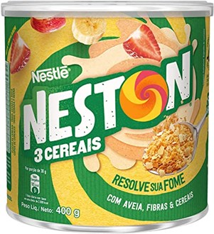 Nestle Neston 3 cereais lata 18 x 400g