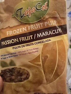 Tajacol Frozen Fruit Pulp Tablet (Passion Fruit) 12  x 14 Oz