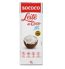 SOCOCO light coconut milk TP12x1L