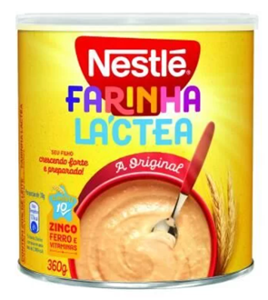 Nestle Farinha Lactea lata 24 x 360g