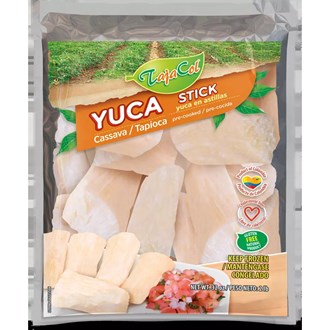 Tajacol Frozen Yuca Stick (Pre-Cooked) 10x900g (2Lbs)
